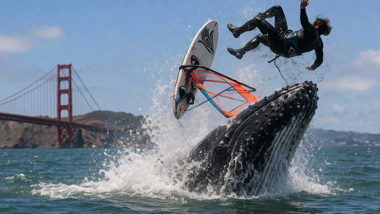 Sekundy grozy na wodzie. Nikt nie spodziewał się takiego spotkania