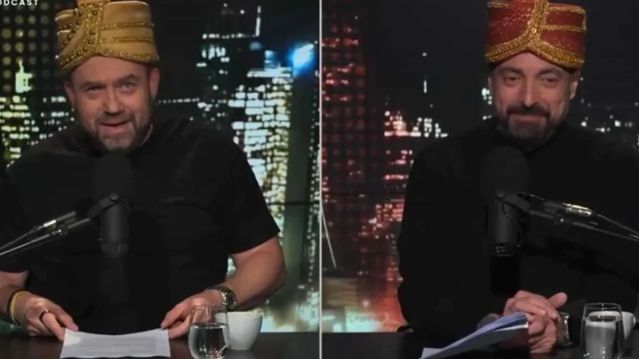 Sekielski i Węglarczyk w turbanach maharadżów. Podlizują się Tuskowi?