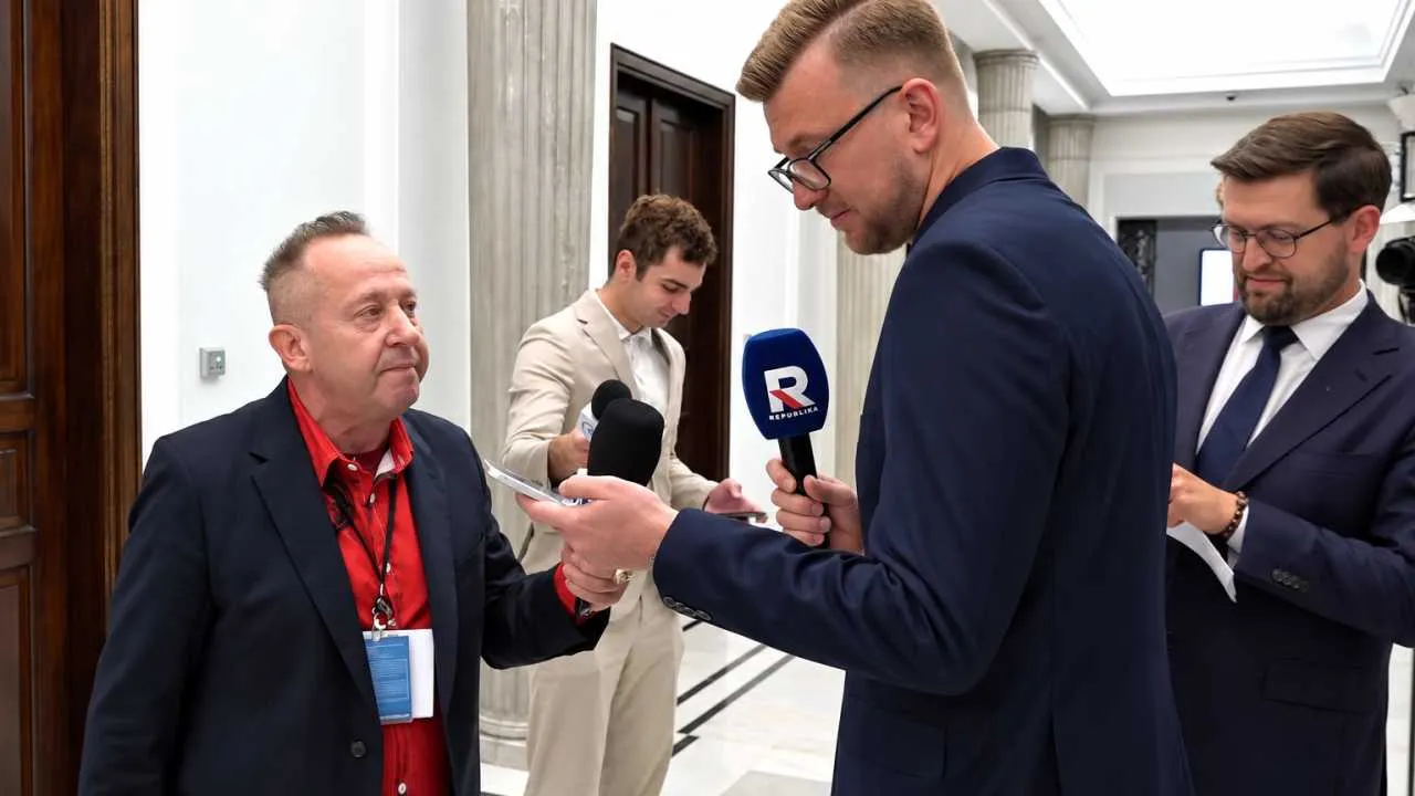 Awantura podczas rozmowy z Hołownią. Musiała interweniować Straż Marszałkowska [WIDEO]