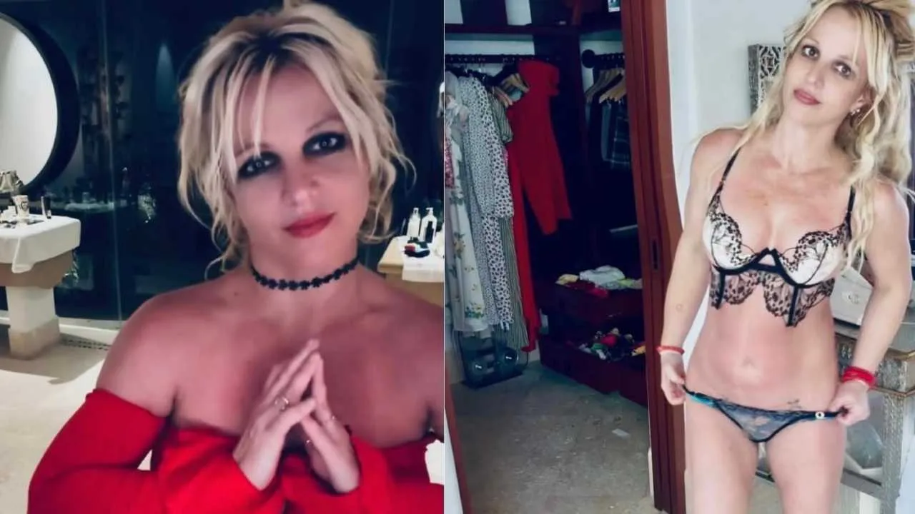 Britney Spears nie wytrzymała  bez mediów społecznościowych. Powróciła odważnymi zdjęciami w bieliźnie