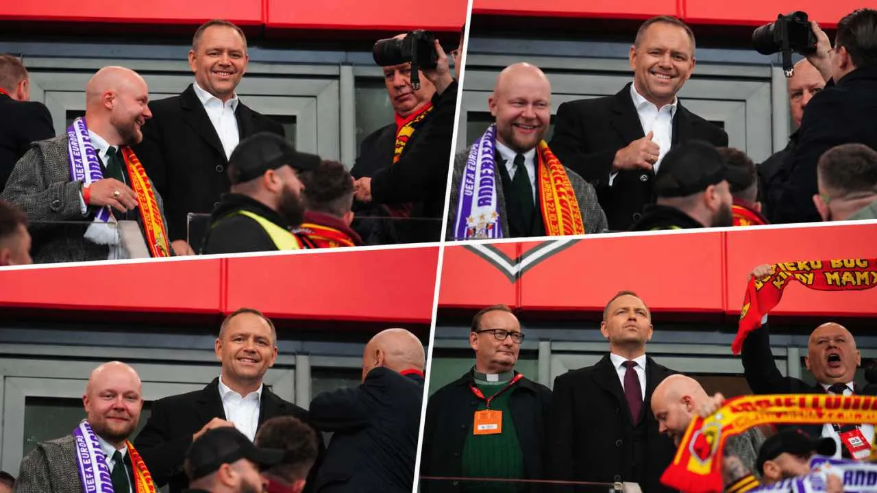 „Karol Nawrocki!” niosło się po stadionie w Białymstoku. Tak kibice przywitali prezydenta [WIDEO/FOTO]
