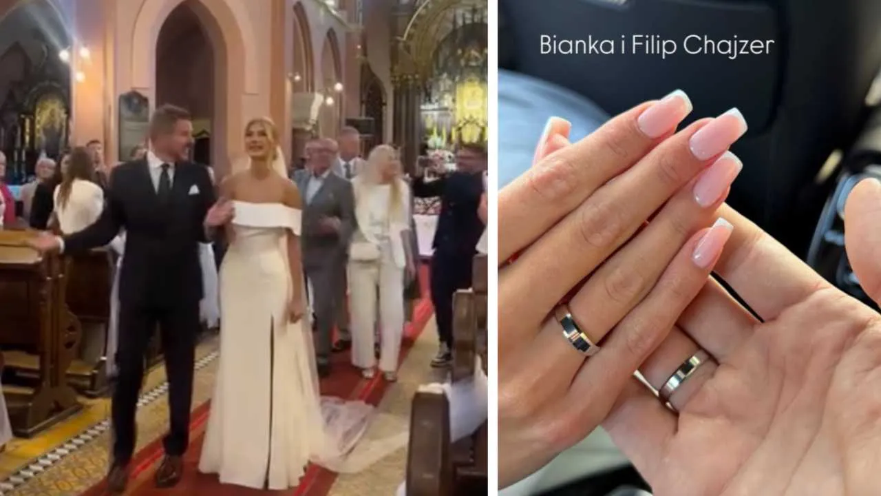 Filip Chajzer i 20-letnia Bianka JUŻ PO ŚLUBIE!