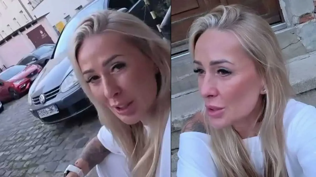 Dramat pod bramą aresztu. Sylwia Peretti przejechała 600 km, żeby odebrać męża. Wróciła z niczym