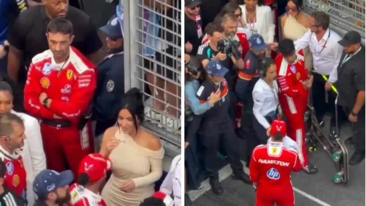 Kim Kardashian w Monako z Lewisem Hamiltonem – viralowe momenty, które obiegły świat F1