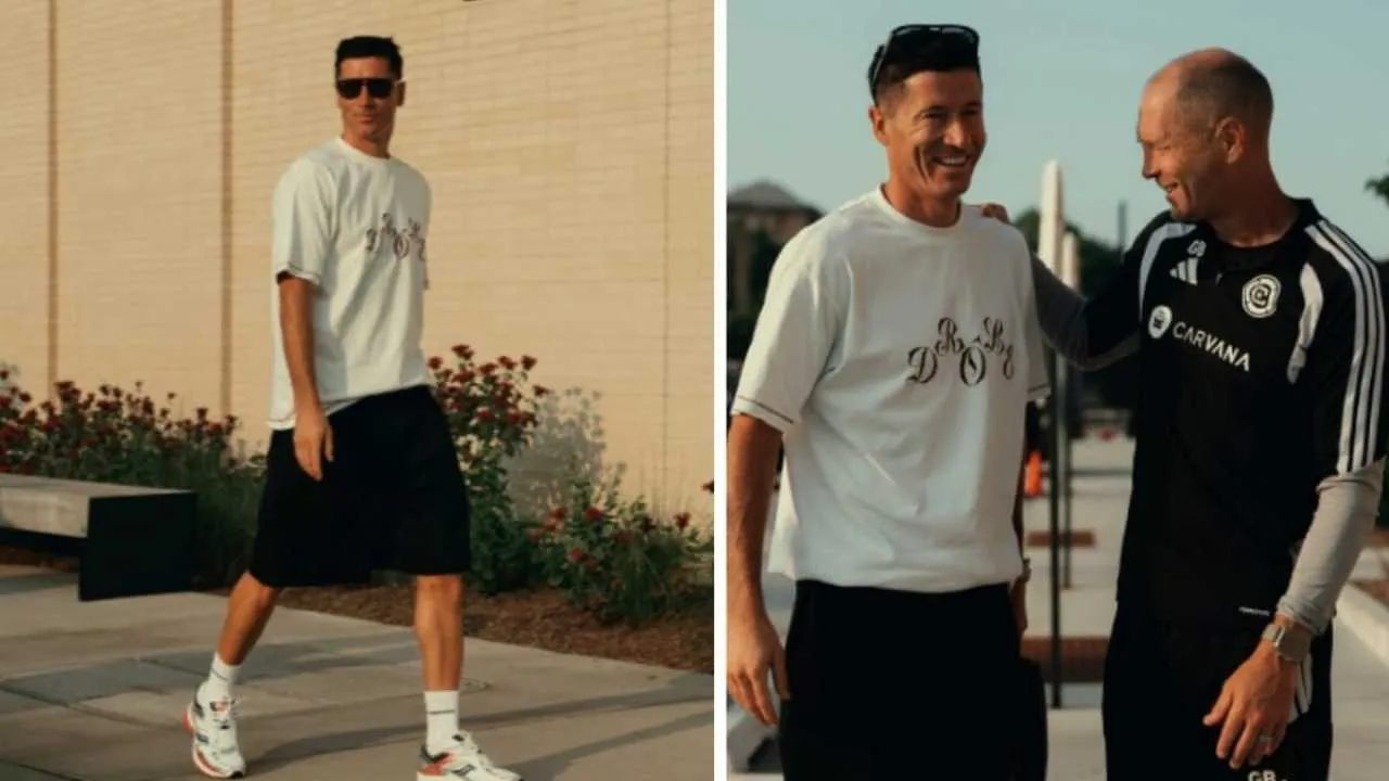 Robert Lewandowski jest już w Chicago. Do sieci trafiło nagranie