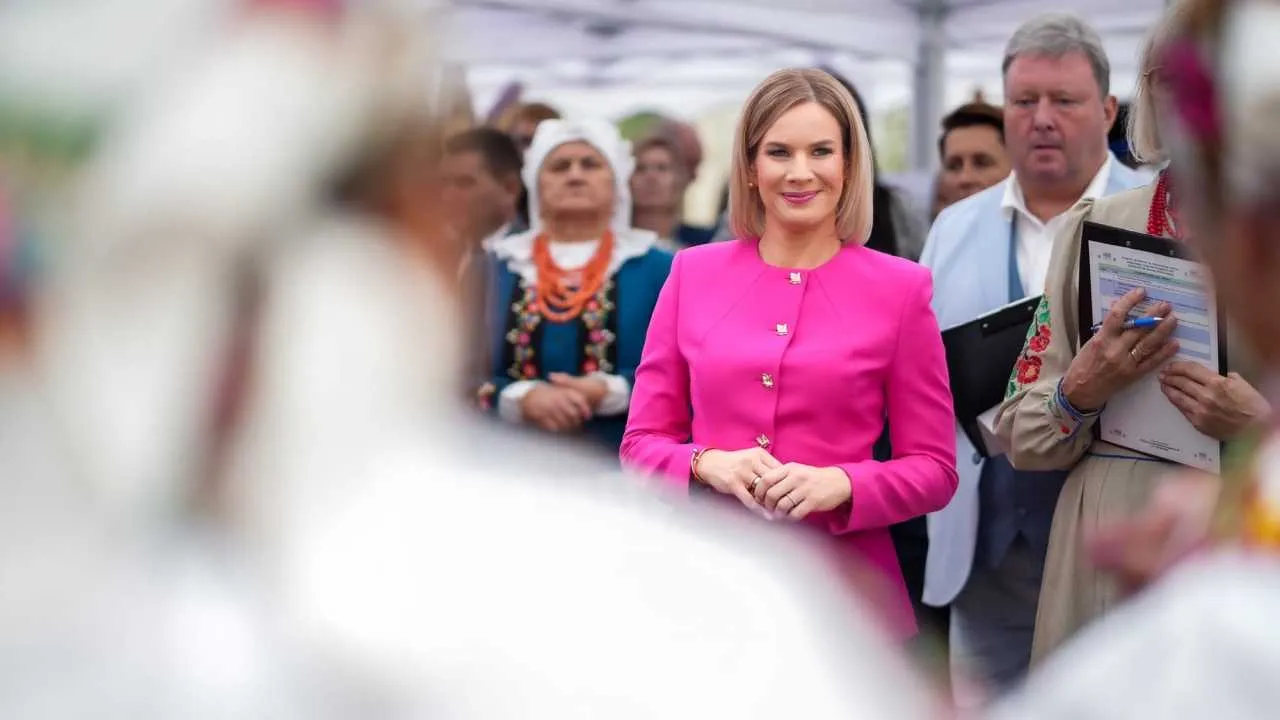 Radosne tańce w Pałacu Prezydenckim. Nawet Pierwsza Dama dała się porwać. WIDEO