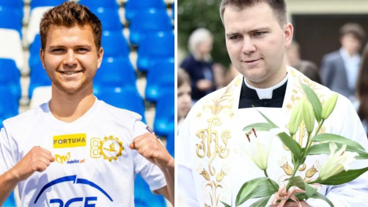 Zamienił korki na sutannę. Były piłkarz Stali Mielec został księdzem i odprawił pierwszą mszę