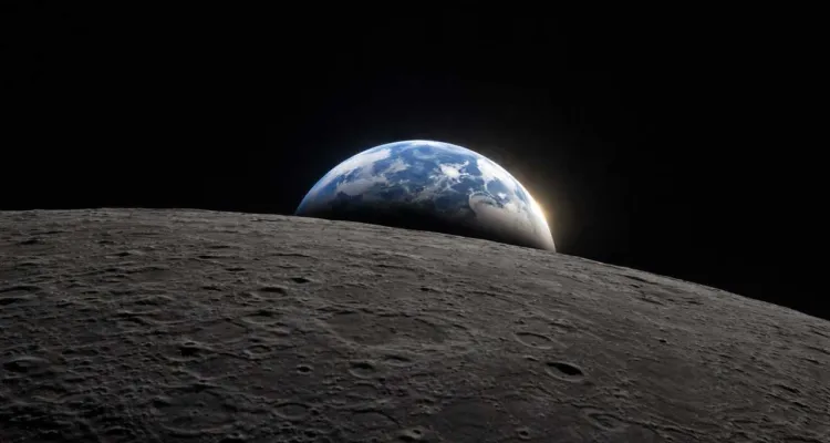 Na tym WIDEO to Ziemia zachodzi. Kosmiczne nagranie robi wrażenie