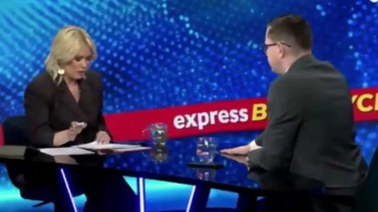 Głupia i głupszy. Kompromitacja dziennikarki i ministra w programie na żywo
