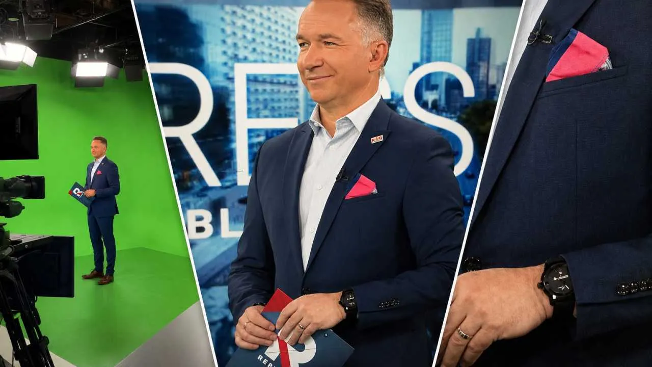 Nie tylko Rachoń i Olechowski. Ten sam zegarek nosi także Rafał Patyra