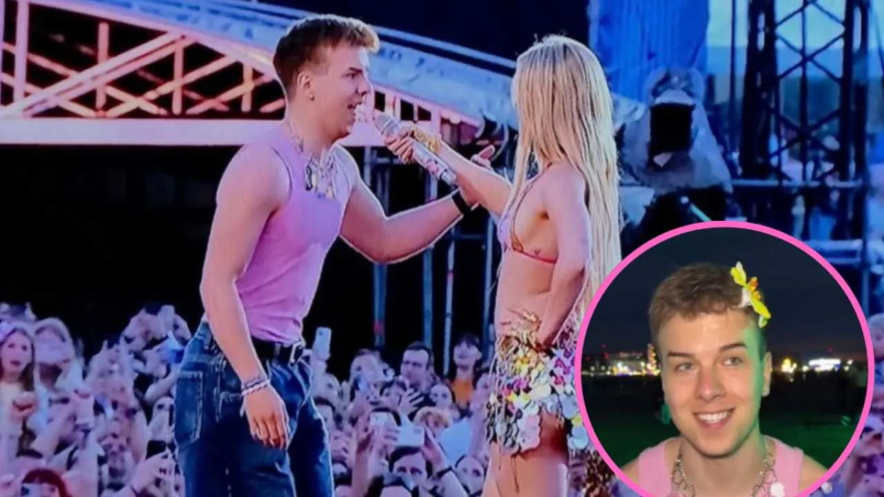 Radny Lewicy z Konina na scenie z Zarą Larsson. Przypadek czy idealny zbieg okoliczności?