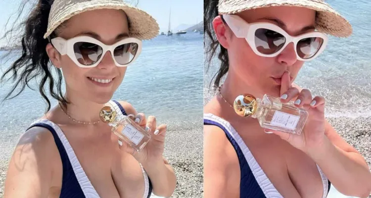 "Uciekła" z kraju i pokazała prawie wszystko. Cichopek pręży biust na plaży