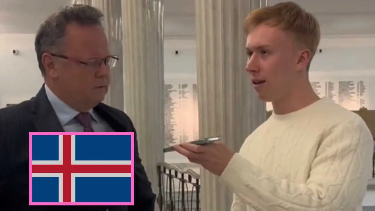 Ale żenada! Wiceminister nie rozpoznał flagi Islandii. „Pan mówi o Finlandii, tak…?”