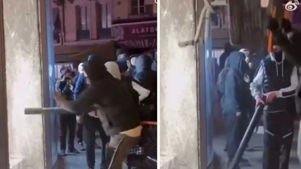 Chińska firma zrobiła interes życia. Zamieszki we Francji zostały... reklamą jej szyb! WIDEO