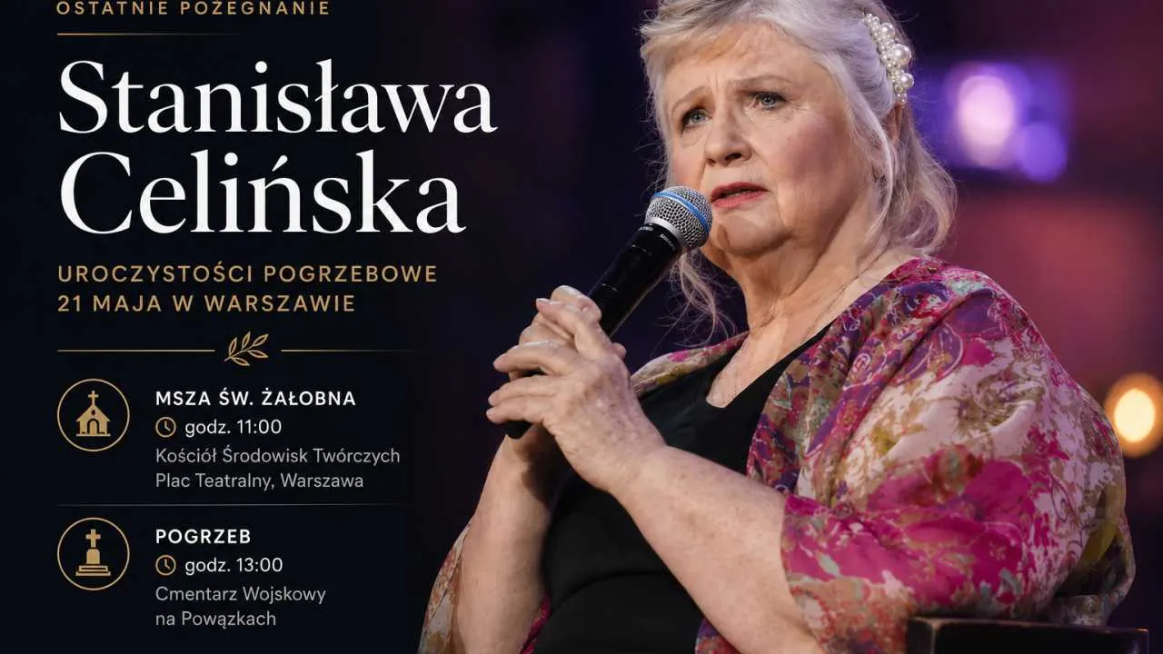 Ostatnie pożegnanie Stanisławy Celińskiej. Rodzina podała datę i miejsce pogrzebu