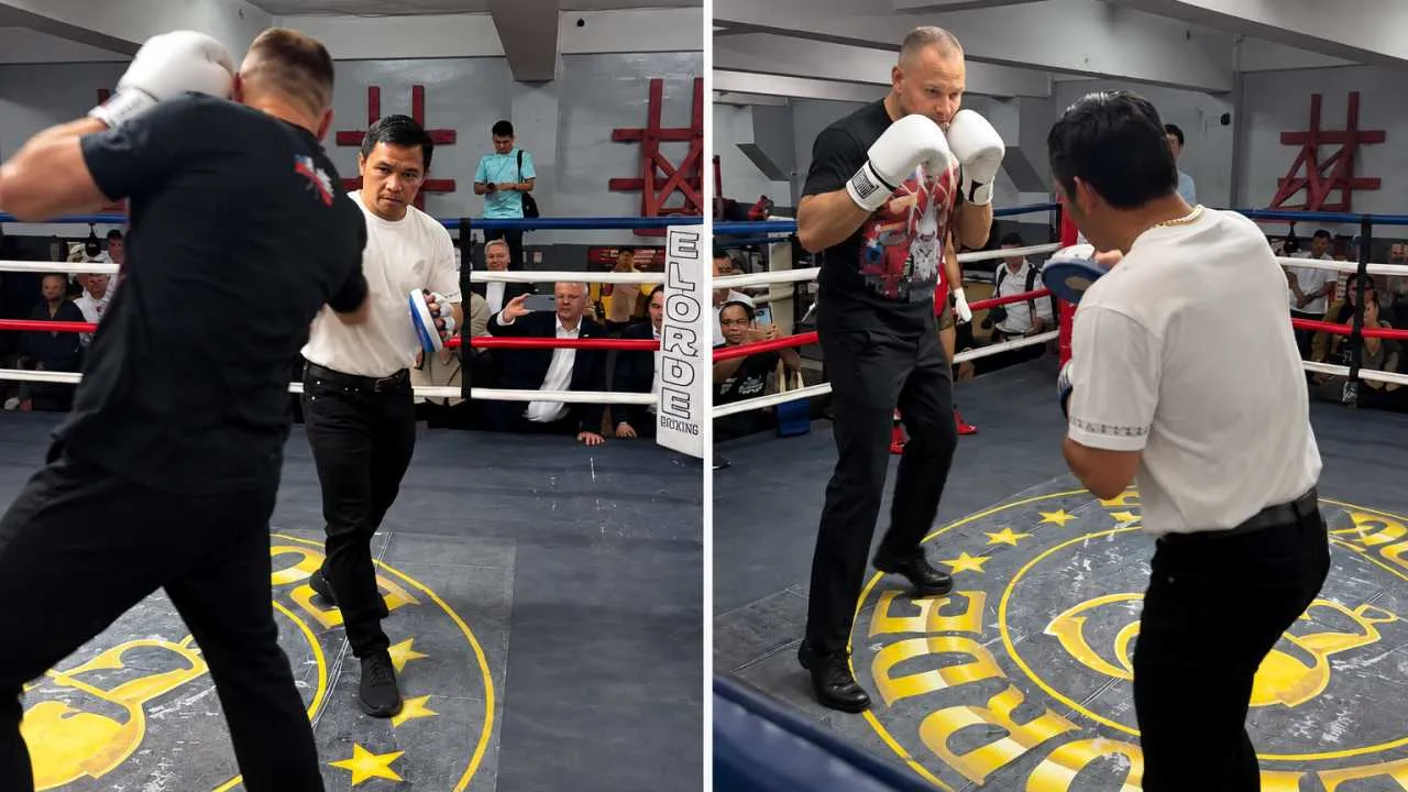 Prezydent Nawrocki sparował z legendą. Manny Pacquiao: „To był zaszczyt” [WIDEO]