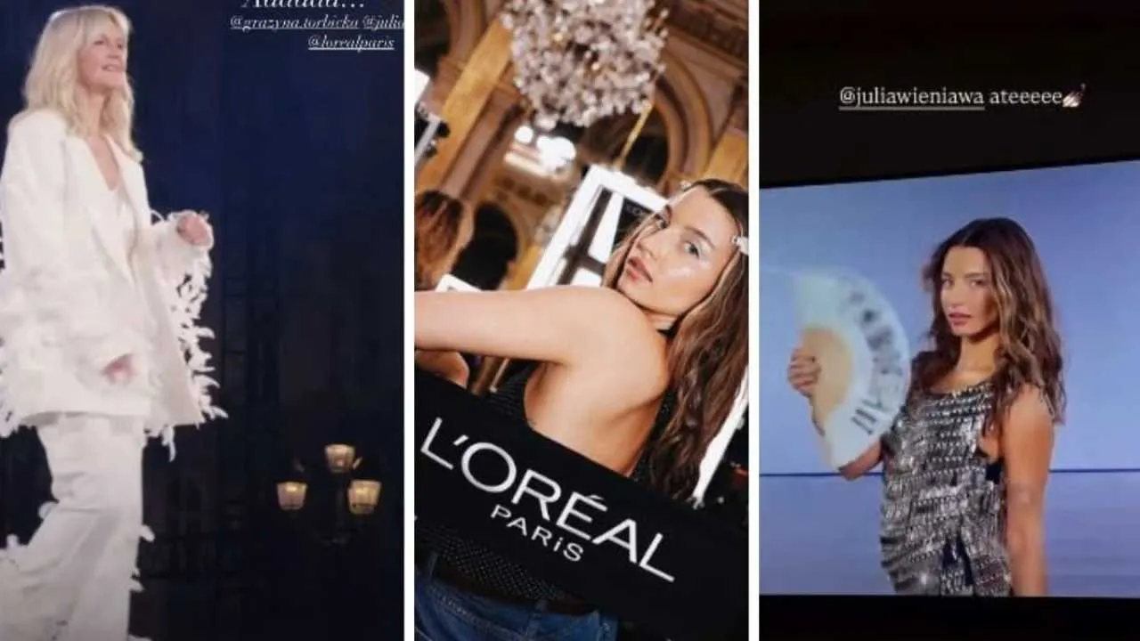 Julia Wieniawa i Grażyna Torbicka na Paris Fashion Week. Jak prezentowały się na wybiegu? WIDEO