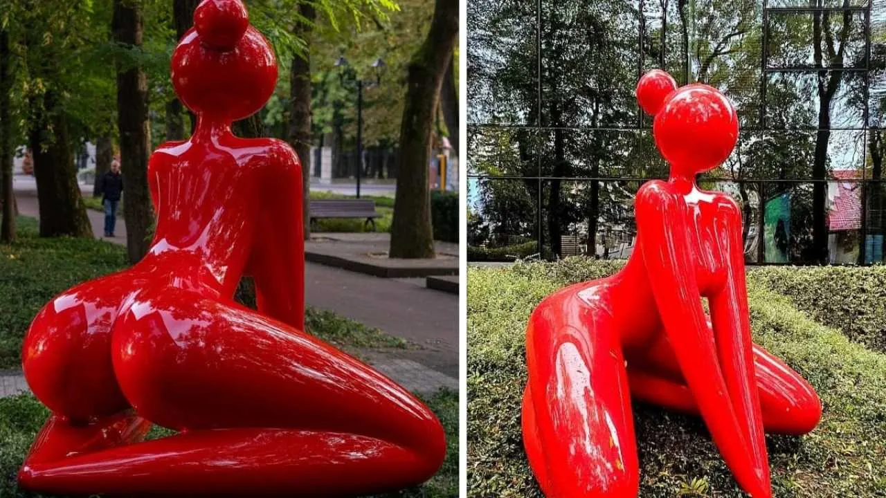 Wypięta "Gaja" za 300 tys. złotych. Kontrowersyjną rzeźbę sfinansowało... ministerstwo kultury
