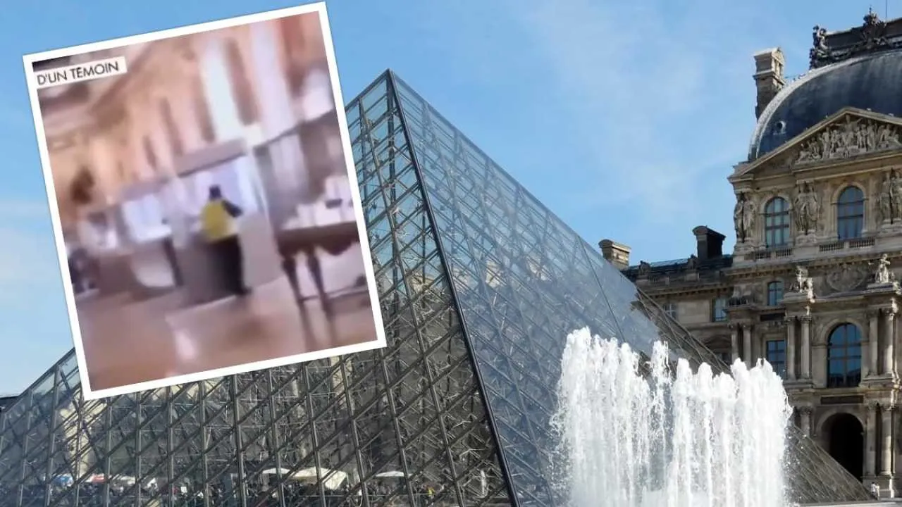 Brawurowy rabunek w Luwrze. Do sieci wyciekło WIDEO
