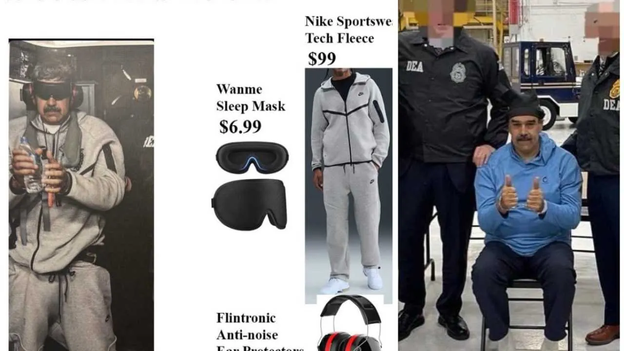 Aresztowy dres Maduro robi furorę w sieci. Wszyscy chcą "ukraść" jego look [ZDJĘCIA]