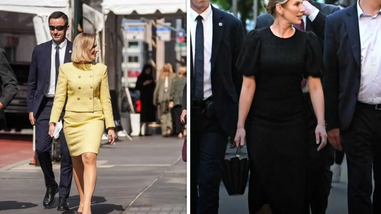 Pierwsza Dama na przyjęciu u Melanii Trump. Jej stylizacje z Nowego Jorku zachwyciły ekspertów!