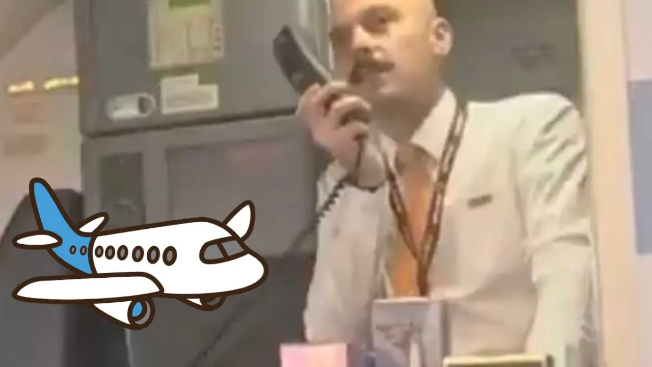 Czy leci z nami komik? Steward Ryanaira hitem internetu