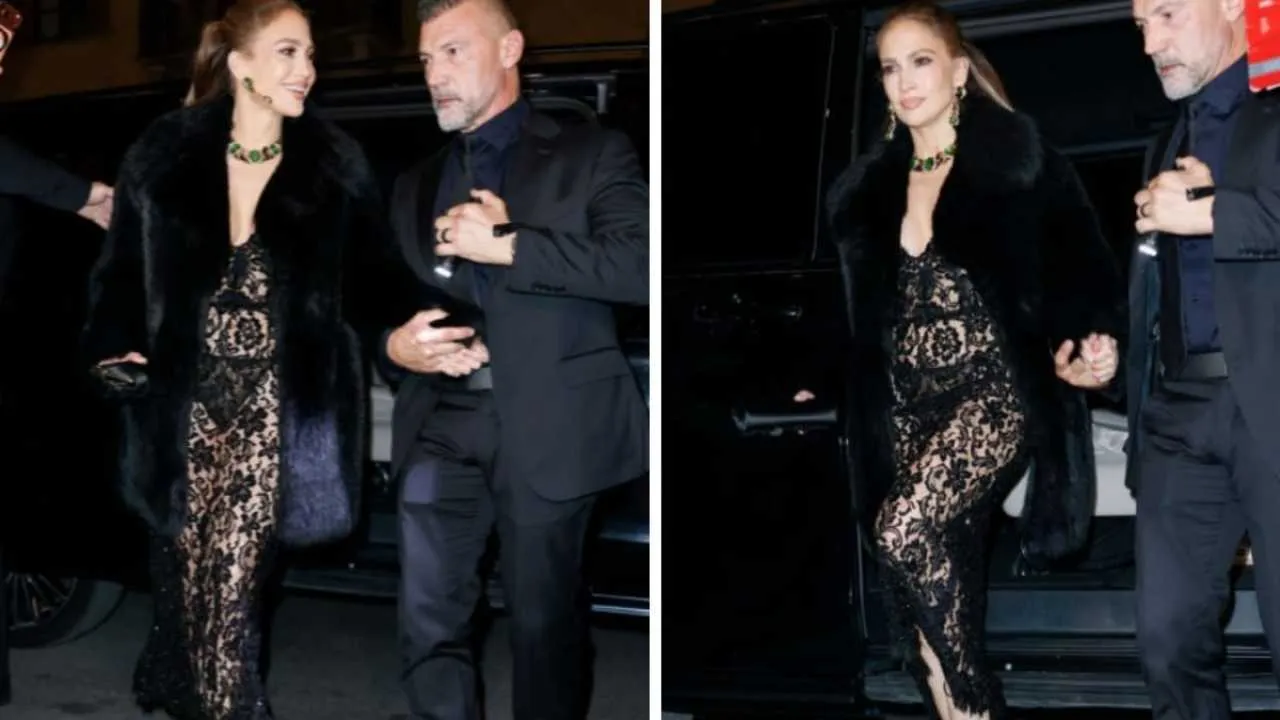 Jennifer Lopez zaszalała w Mediolanie. Bielizna ledwo skrywała jej ciało
