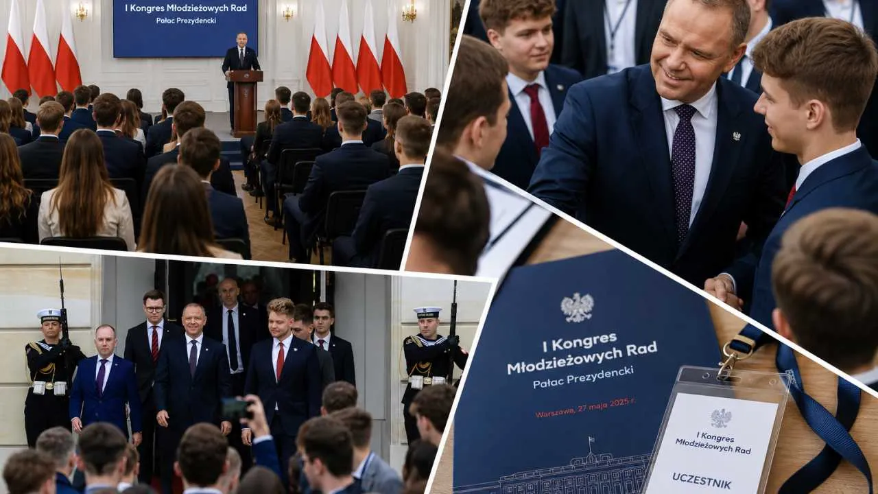 Karol Nawrocki zaprosił młodzież do Pałacu. Było nie tylko o przyszłości Polski [ZDJĘCIA]