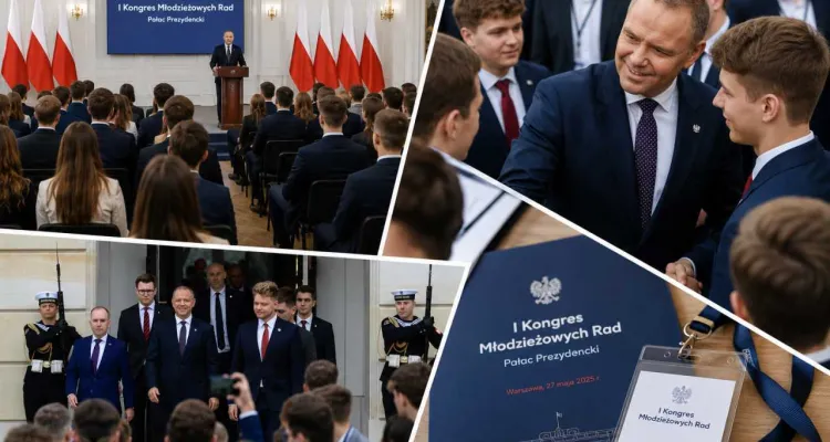 Karol Nawrocki zaprosił młodzież do Pałacu. Było nie tylko o przyszłości Polski [ZDJĘCIA]
