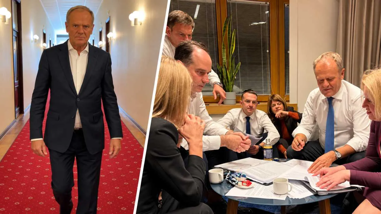 Polacy zaciskają pasa, a premierowi w pasie przybywa... Tuskowi zdecydowanie służy władza