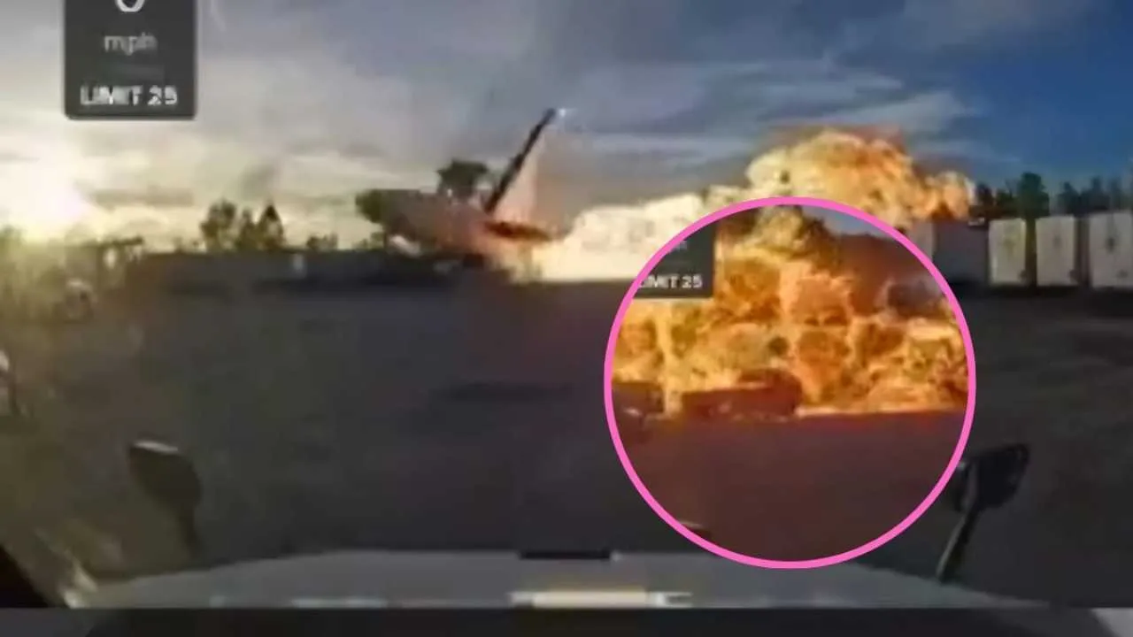 Gigantyczna kula ognia. Kamera przemysłowa uchwyciła moment katastrofy samolotu