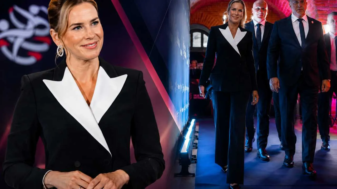 Elegancka stylizacja i ważne przesłanie Marty Nawrockiej. „Całym sercem wspieram”