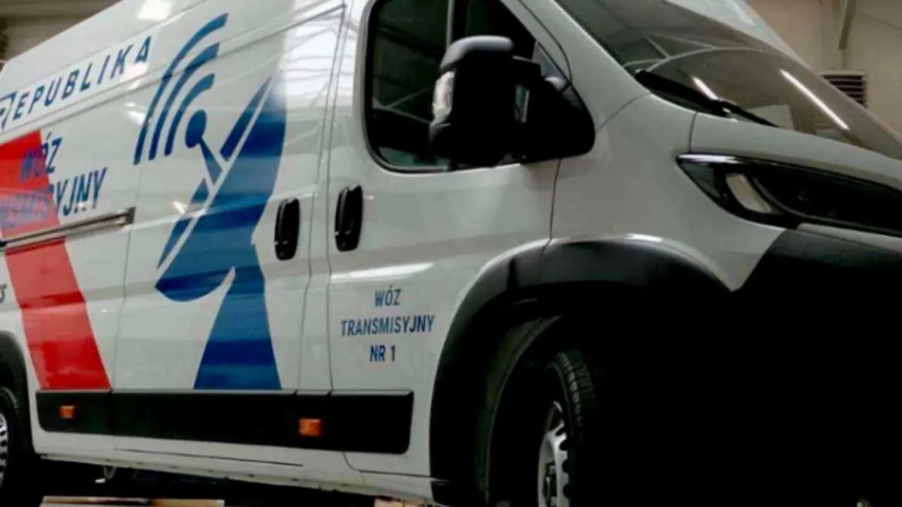 Już jest! Pierwszy wóz transmisyjny Telewizji Republika