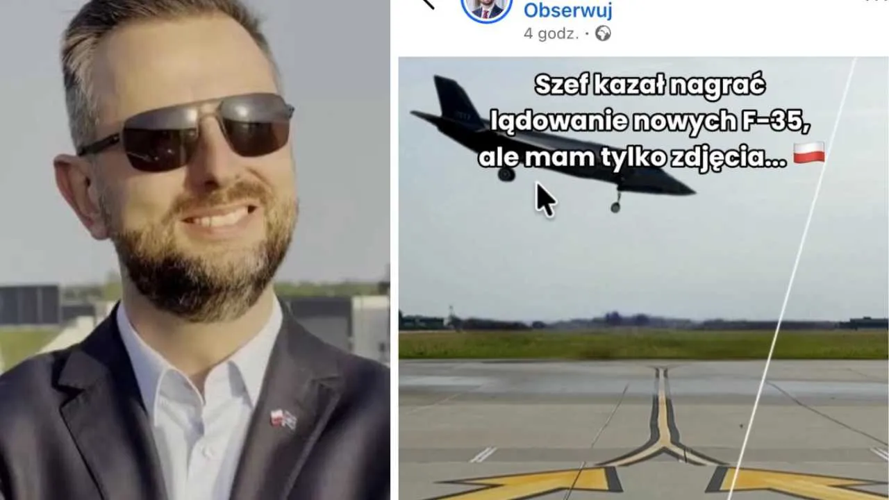 Ale wpadka! Kosiniak-Kamysz wrzucił nagranie o F-35 i rozbawił internet