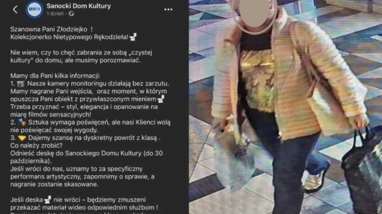 Nietypowa kradzież w Sanoku. Z toalety zniknęła deska sedesowa, a potem stało się to