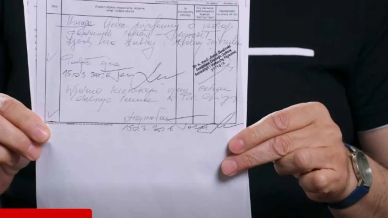 Tomasz Lenz i wrastający paznokieć. Senator KO naprawdę ujawnił te dane