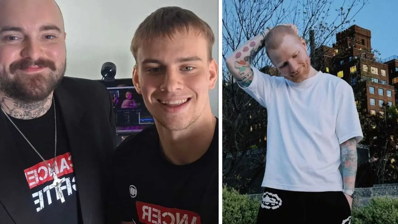 Ed Sheeran nieświadomie dołączył do akcji Łatwogang. Muzyk już nagrał z Polakiem piosenkę