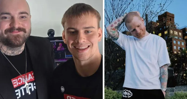 Ed Sheeran nieświadomie dołączył do akcji Łatwogang. Muzyk już nagrał z Polakiem piosenkę