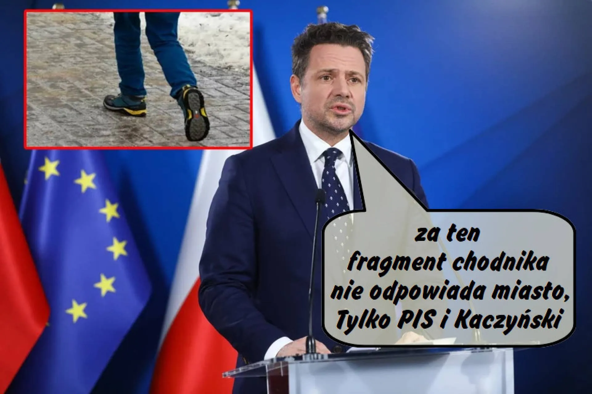 Ślisko było