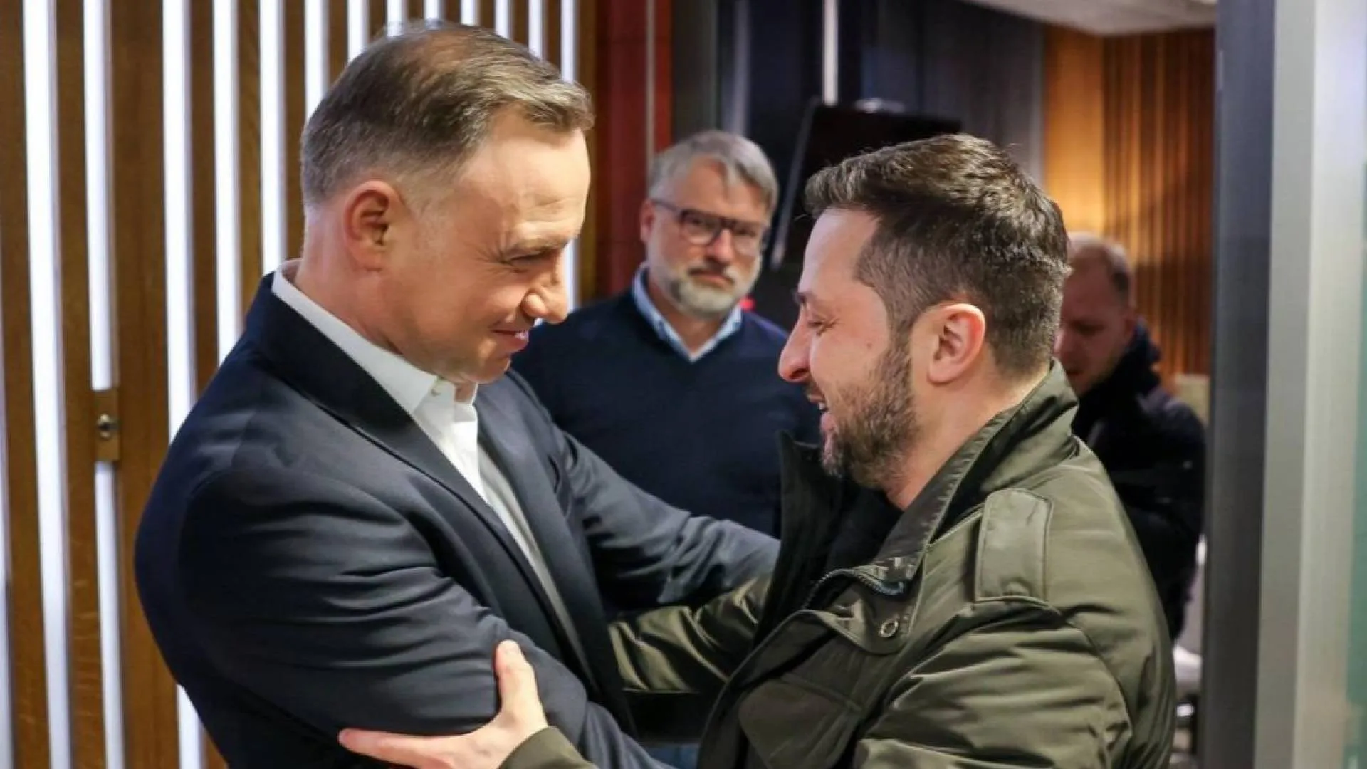 Skutki barbarzyńskiej agresji dotykają także Polskę. Prezydent: Zdaliśmy egzamin z człowieczeństwa [WIDEO]