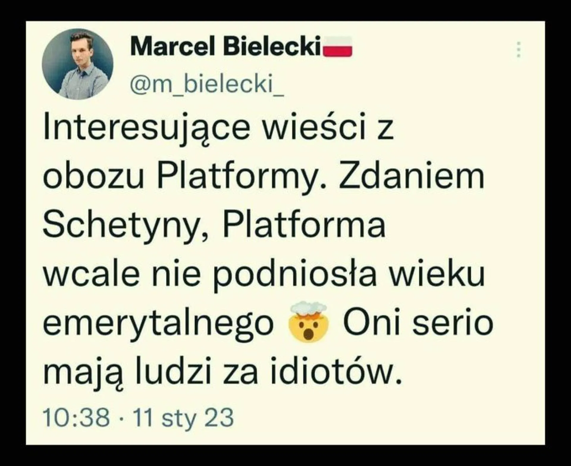 Zdanie PO