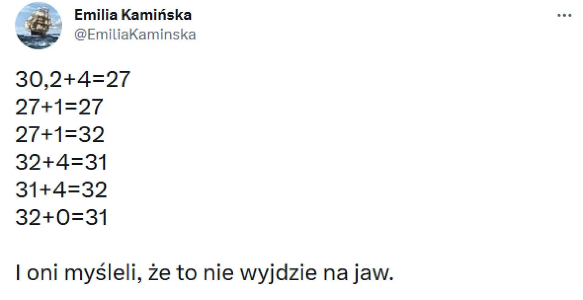 Ktoś policzył