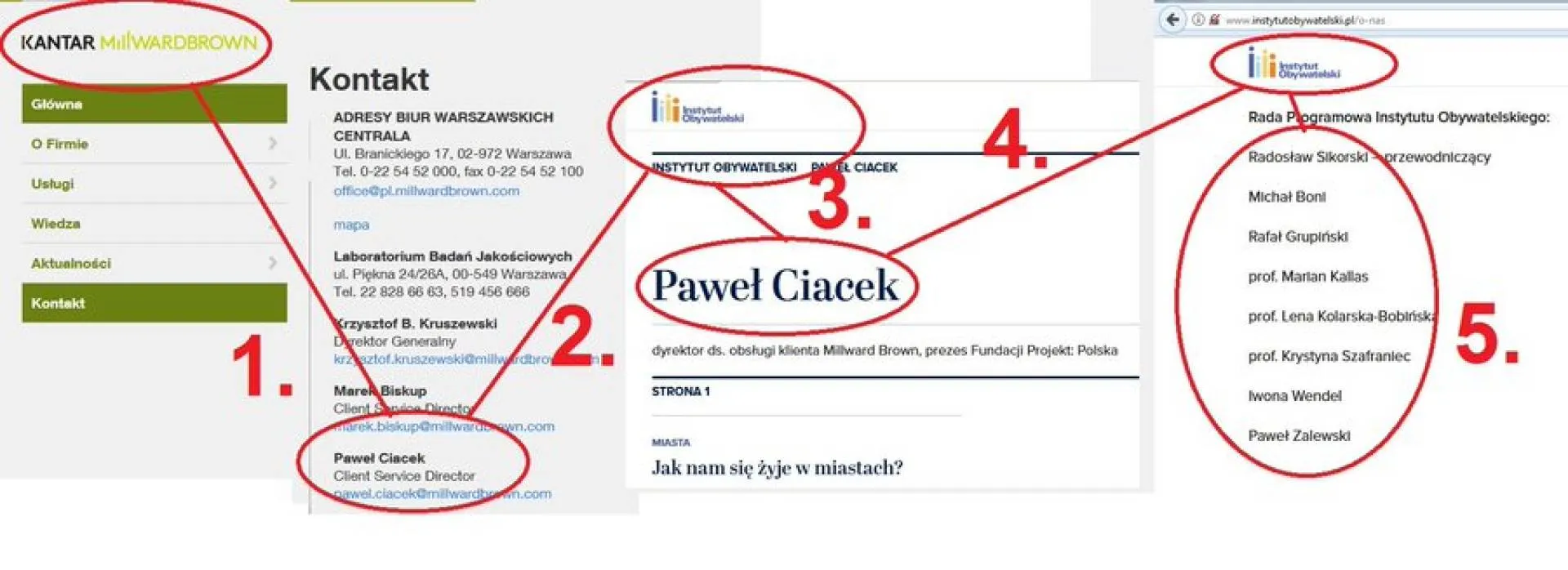Sondaże PO