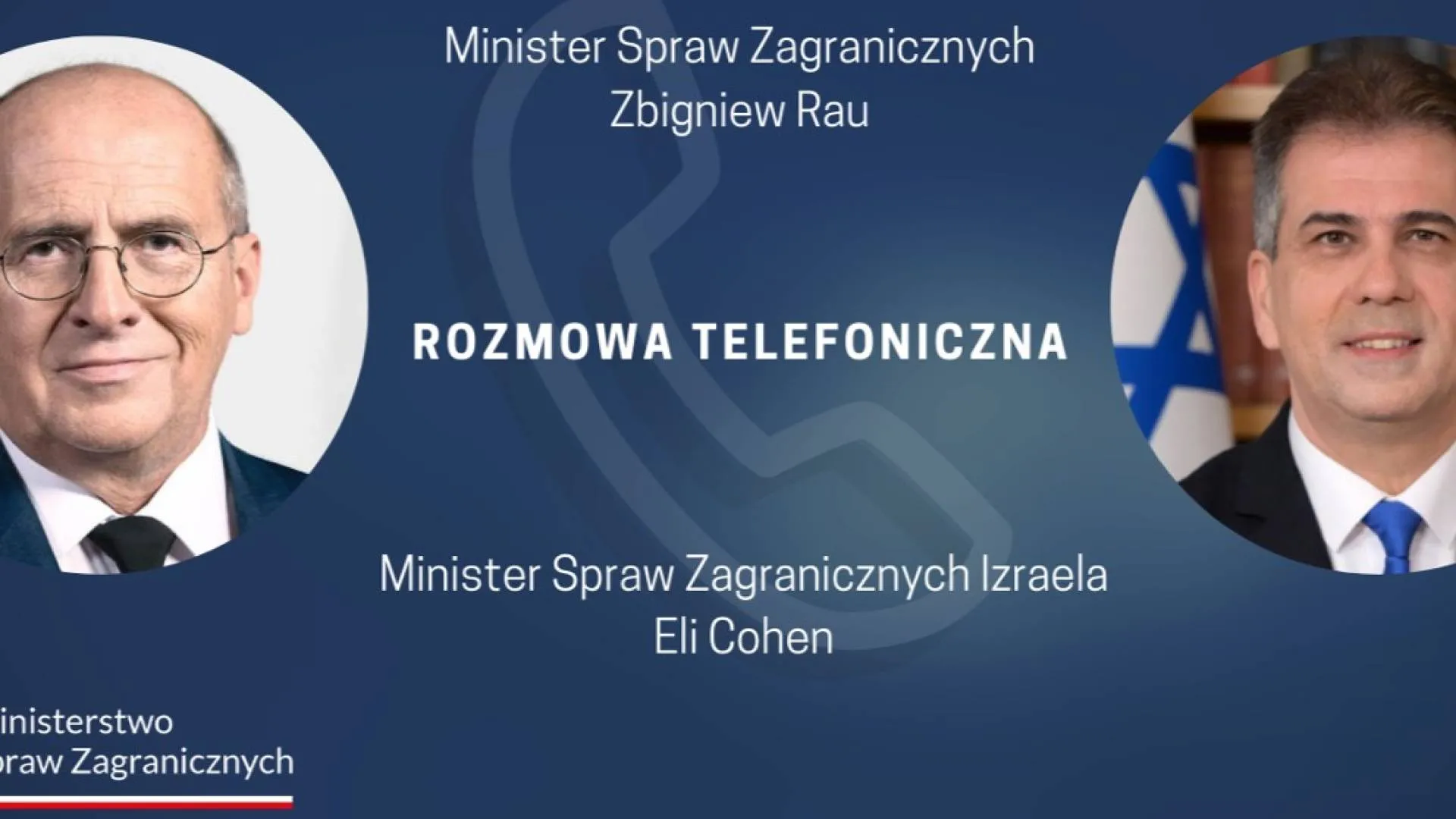 Rozmowa szefów MSZ Polski i Izraela. Temat wizyt izraelskiej młodzieży