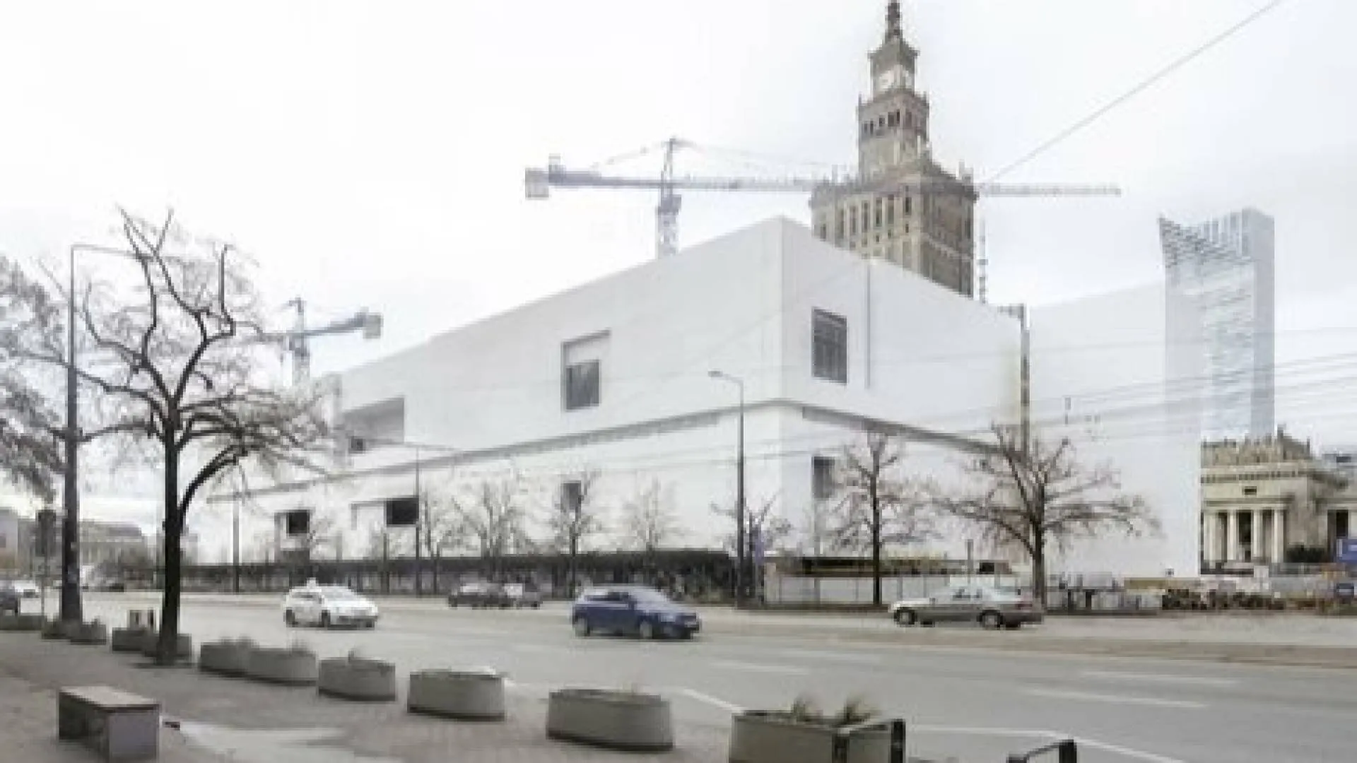 Ciekawość, emocje i spory w sprawie budynku Muzeum Sztuki Nowoczesnej. Nie wszystkim podoba się... betonowy bunkier