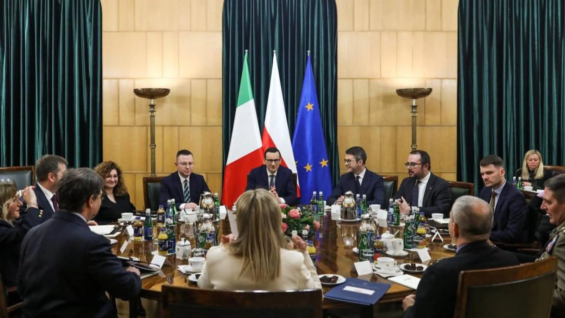 Morawiecki po spotkaniu z Meloni: Podzielamy wizję Europy ojczyzn, a nie utopijne wizje federalistyczne