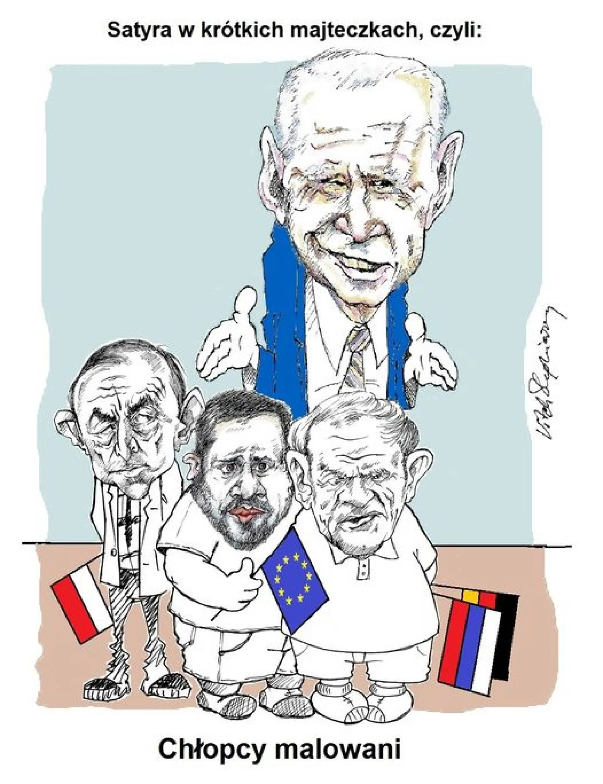 Chłopcy malowani