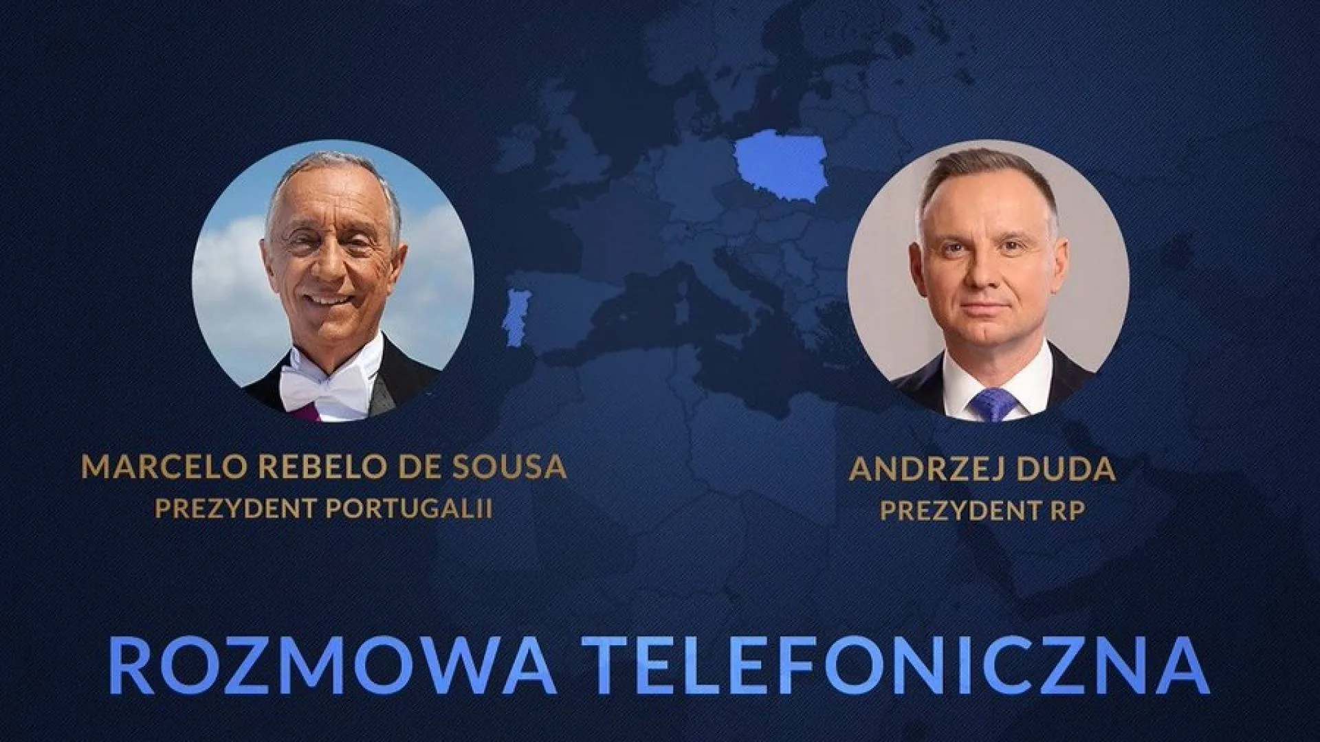 Andrzej Duda i Marcelo Rebelo de Sousa. O czym rozmawiali prezydenci?