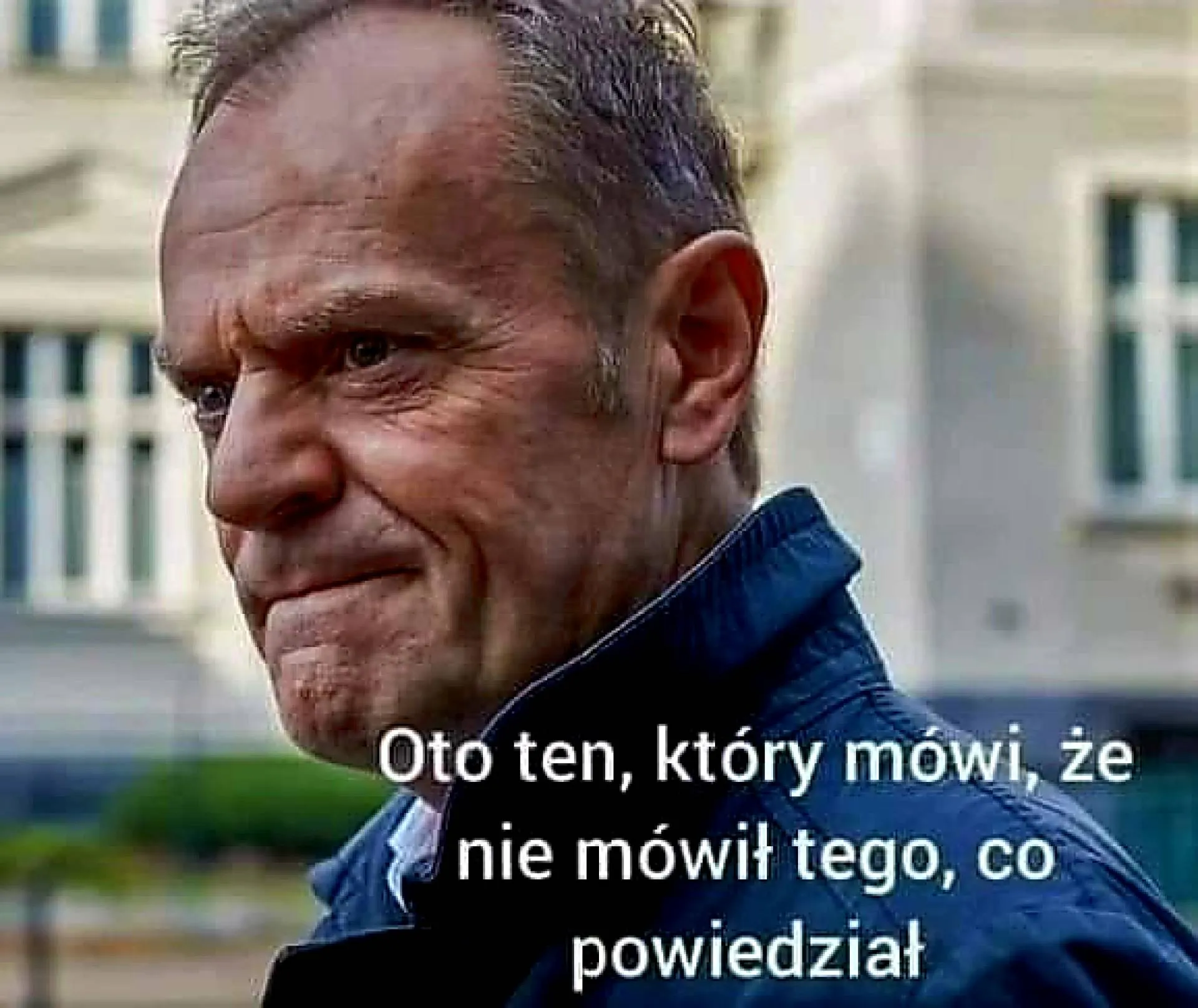 Nie powiedział?