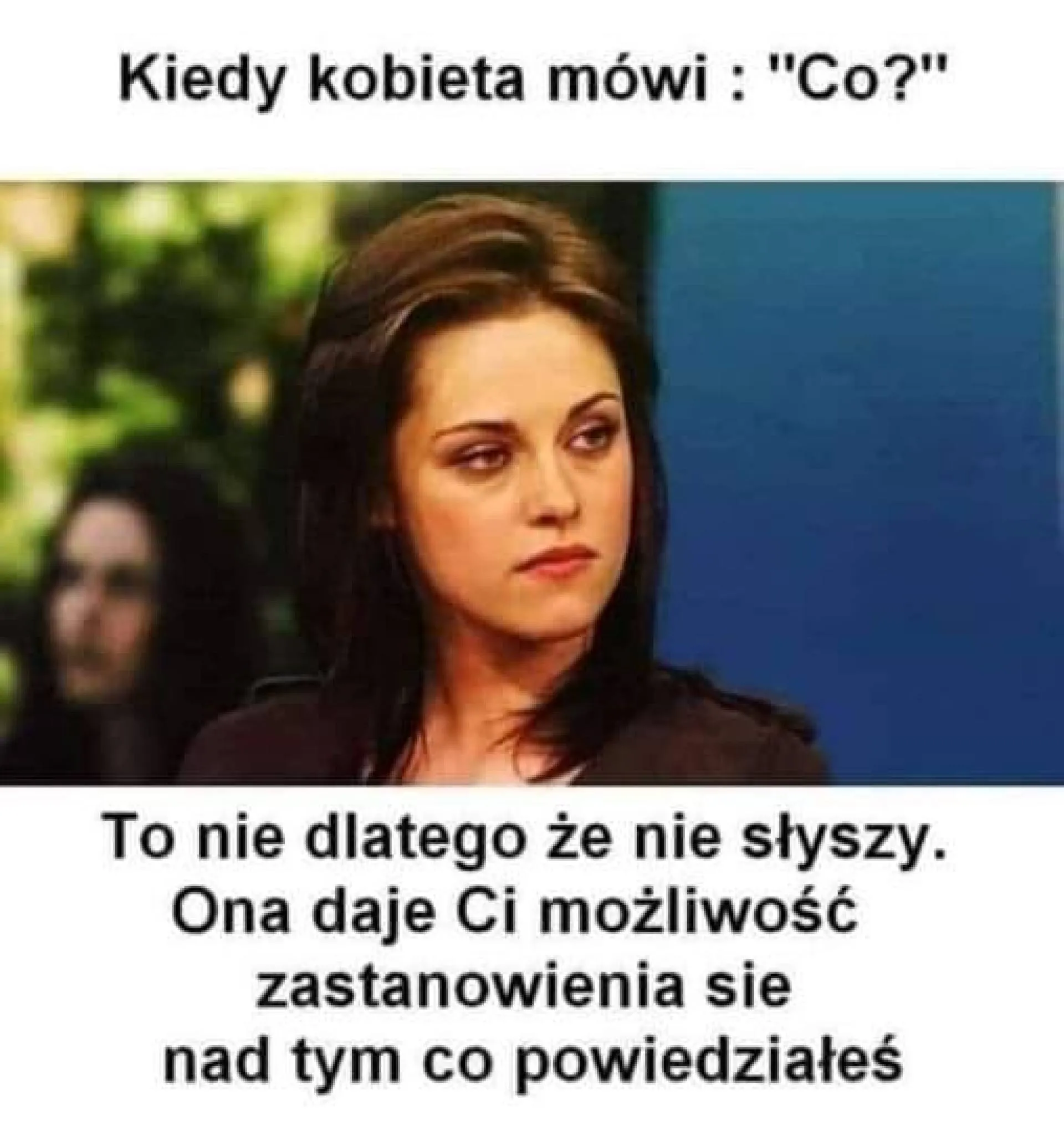 Co proszę?